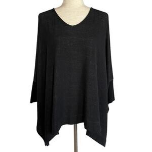 CHARMING CHARLIE Soft & Comfy Asymmetrical Lightweight Tunic Sweater Size Medium